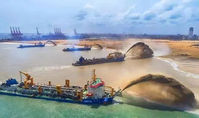 萬安灘填海工程啟動，探索前沿的海洋發展之路，萬安灘填海工程啟動，探索前沿海洋發展之路
