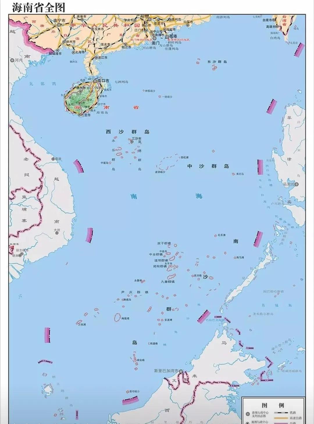 南海地圖高清版大圖，探索神秘的海洋疆域，南海高清地圖大圖，探索神秘海洋疆域之旅
