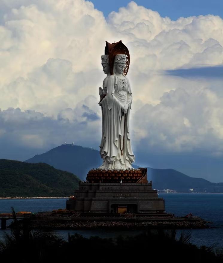 南海觀音，神秘與莊嚴的海洋圣地，南海觀音，神秘莊嚴的海洋圣地