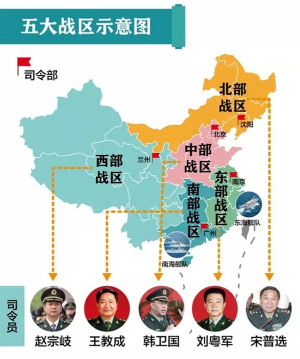 五大戰區區域劃分，深度解析與探討，五大戰區區域劃分深度解析及探討