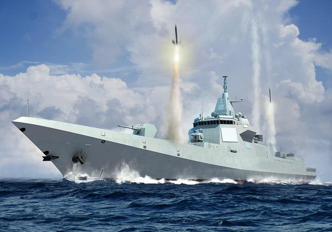 中國下一代重型驅(qū)逐艦，未來海防的堅實支柱，中國下一代重型驅(qū)逐艦，未來海防的堅實后盾