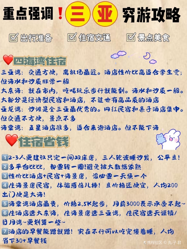 三亞窮游攻略及費用詳解，三亞窮游攻略詳解與費用剖析