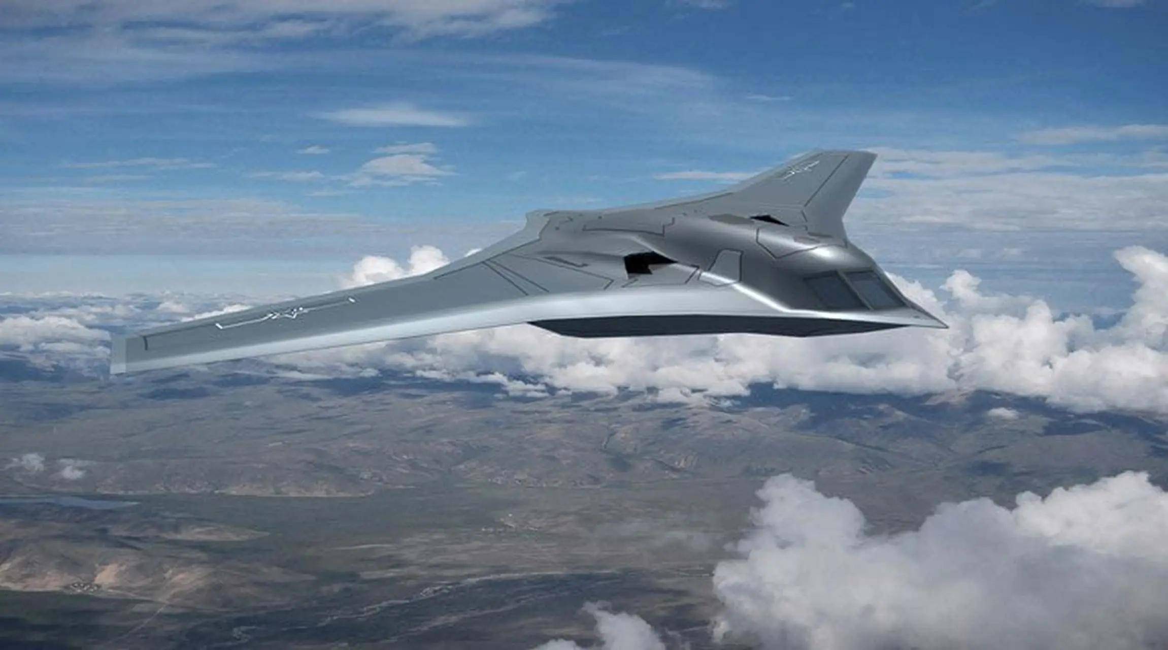 中國轟炸機轟-20試飛，未來空中力量的展望，中國轟-20轟炸機試飛，未來空中力量的展望