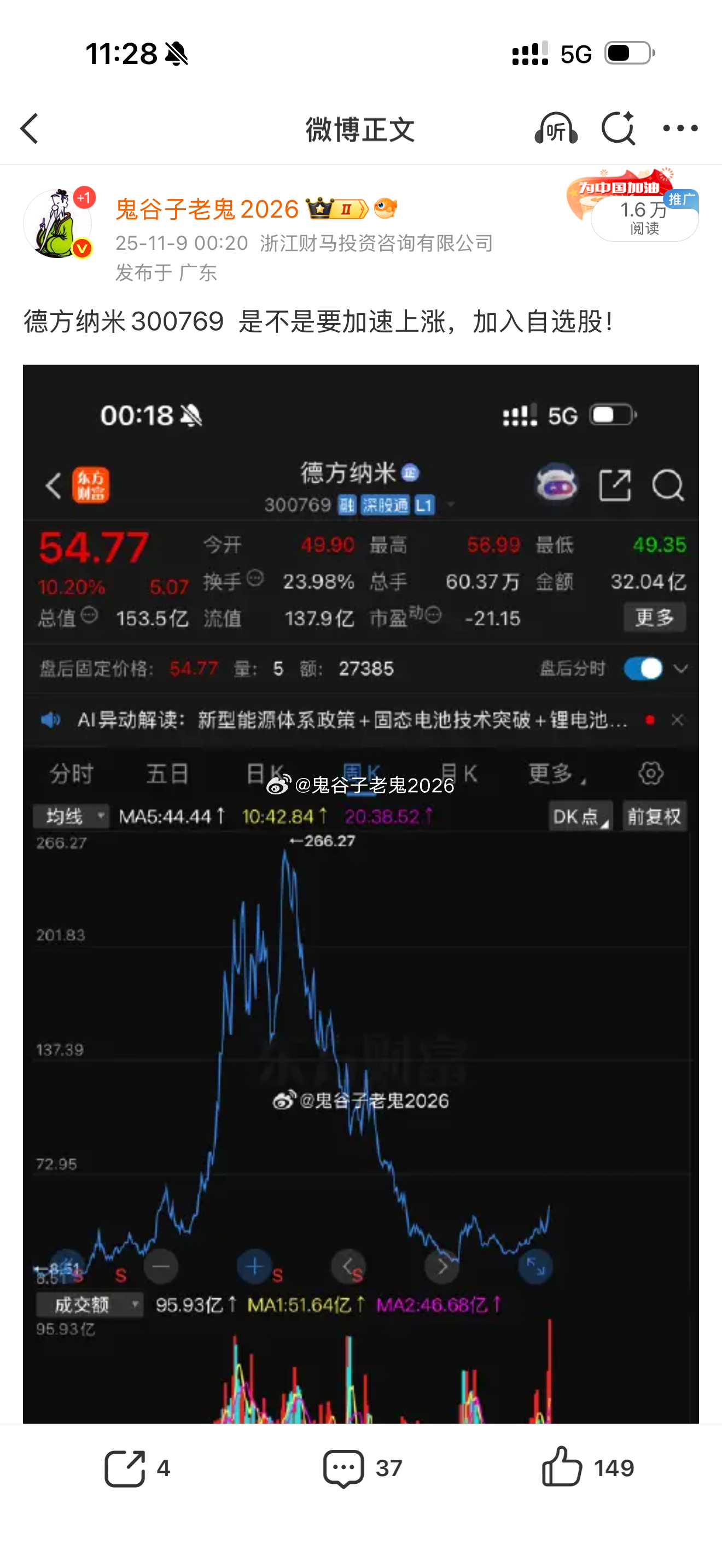 德方納米股票,投資潛力與前景展望,德方納米股票投資潛力與前景展望分析